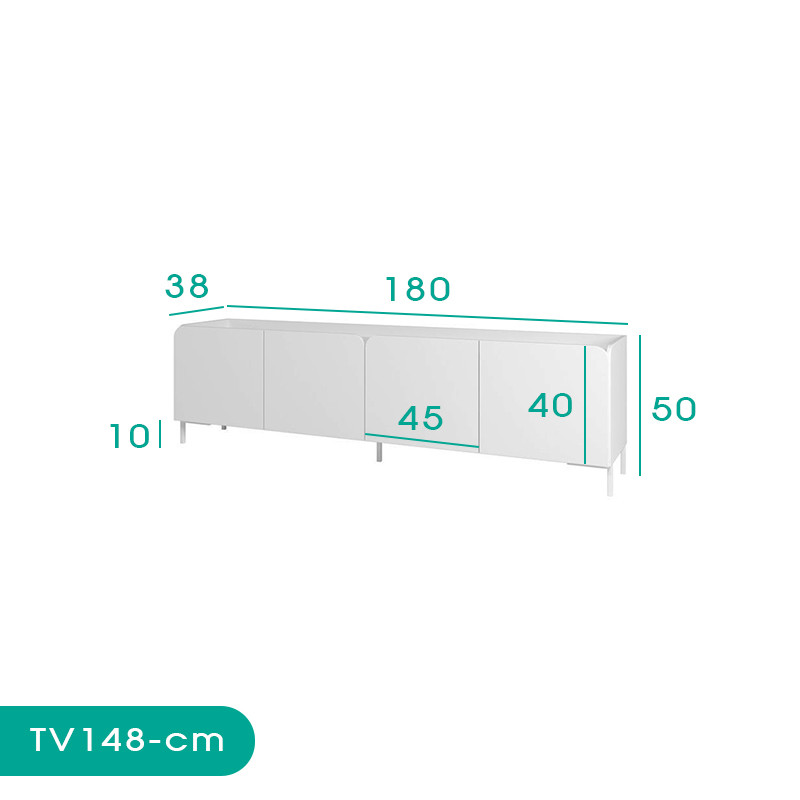 میز تلویزیون اسمردیس مدل TV148 میز تلویزیون اسمردیس مدل TV148