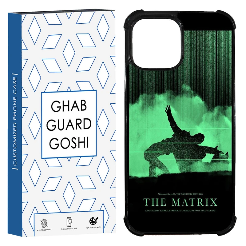 کاور قاب گارد گوشی طرح ماتریکس کد TPU-218 مناسب برای گوشی موبایل اپل Iphone 13 / 14