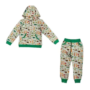 ست هودی و شلوار بچگانه مدل حیوانات