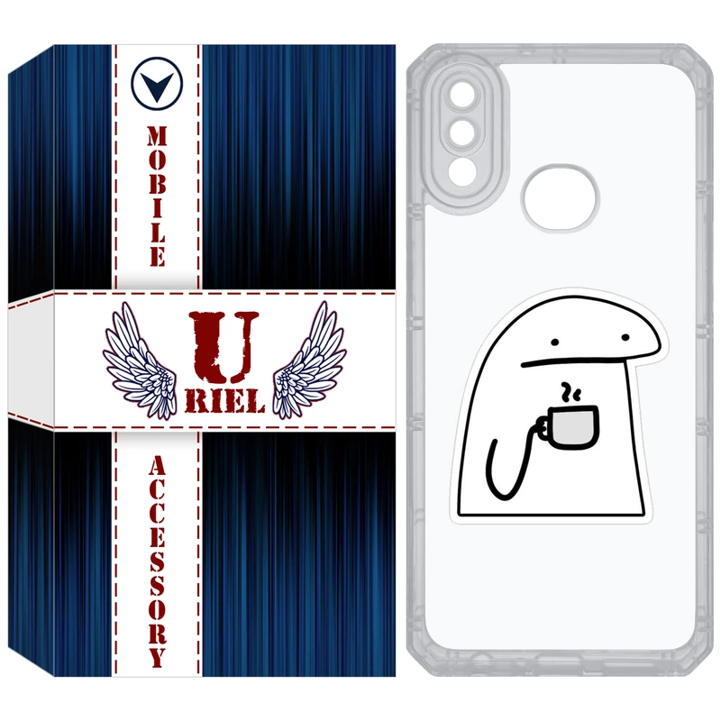 کاور یوریل مدل Clear کد 79 طرح پوکرفیس مناسب برای گوشی موبایل سامسونگ Galaxy A10S / M10S