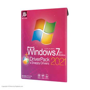 سيستم عامل Windows 7 + Driver Pack Solution 2021 نشر جي بي تيم