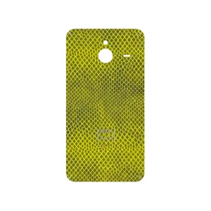 MAHOOT Yellow Snake Skin Cover Sticker for Microsoft Lumia 640 XL