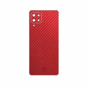 MAHOOT Red-Fiber Cover Sticker for Samsung Galaxy M62
