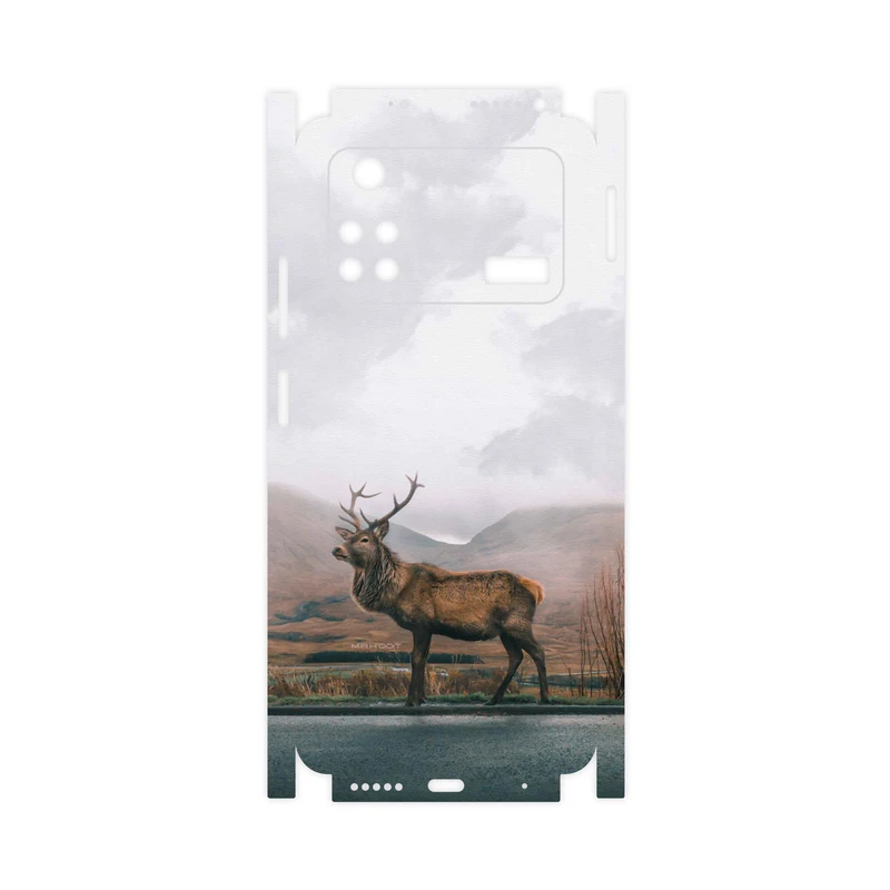 برچسب پوششی ماهوت مدل Horned-Deer-FullSkin مناسب برای گوشی موبایل شیائومی Poco M4 Pro 4G