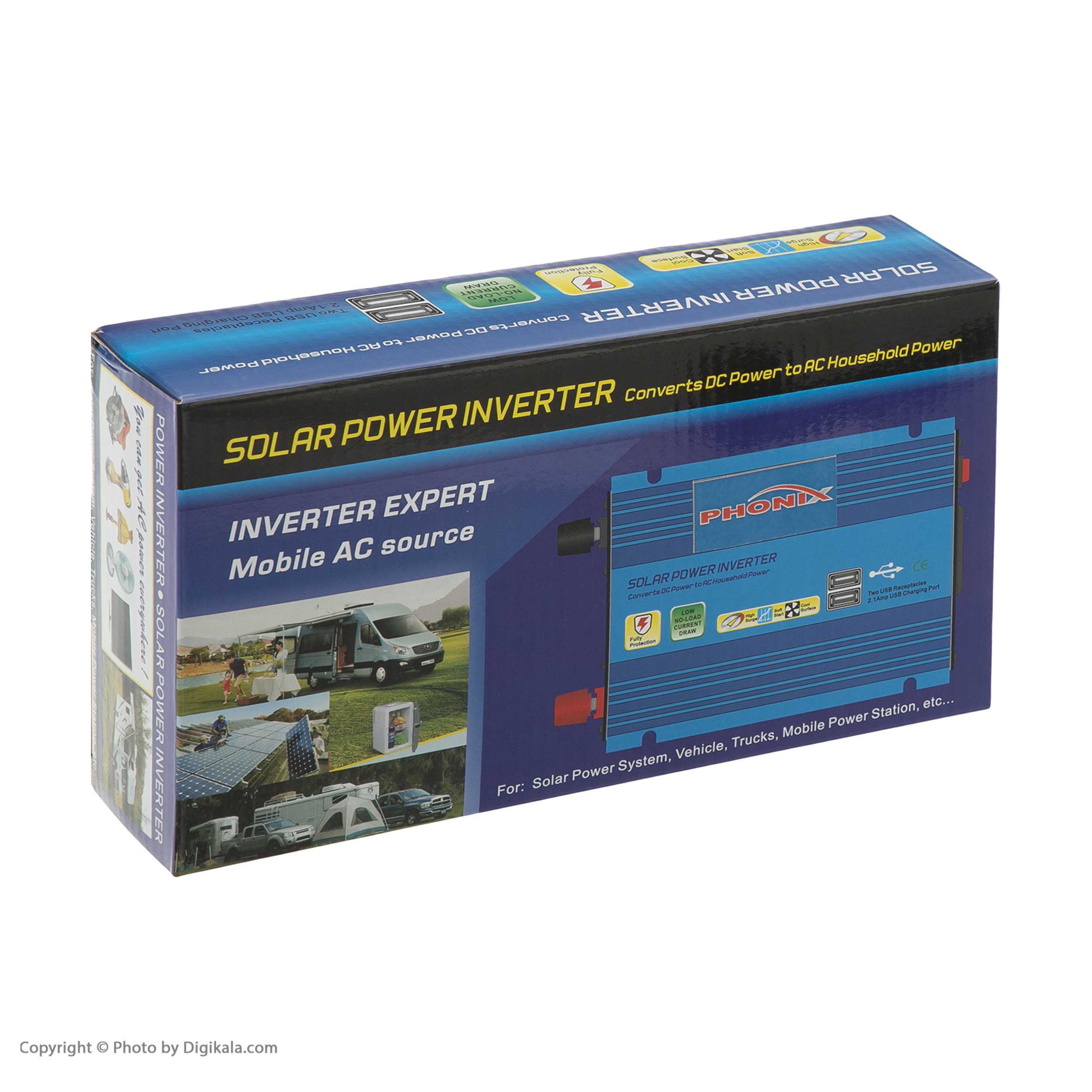 اینورتر خورشیدی فونیکس مدل VCXP-4 ظرفیت 500 وات اینورتر خورشیدی فونیکس مدل VCXP-4 ظرفیت 500 وات