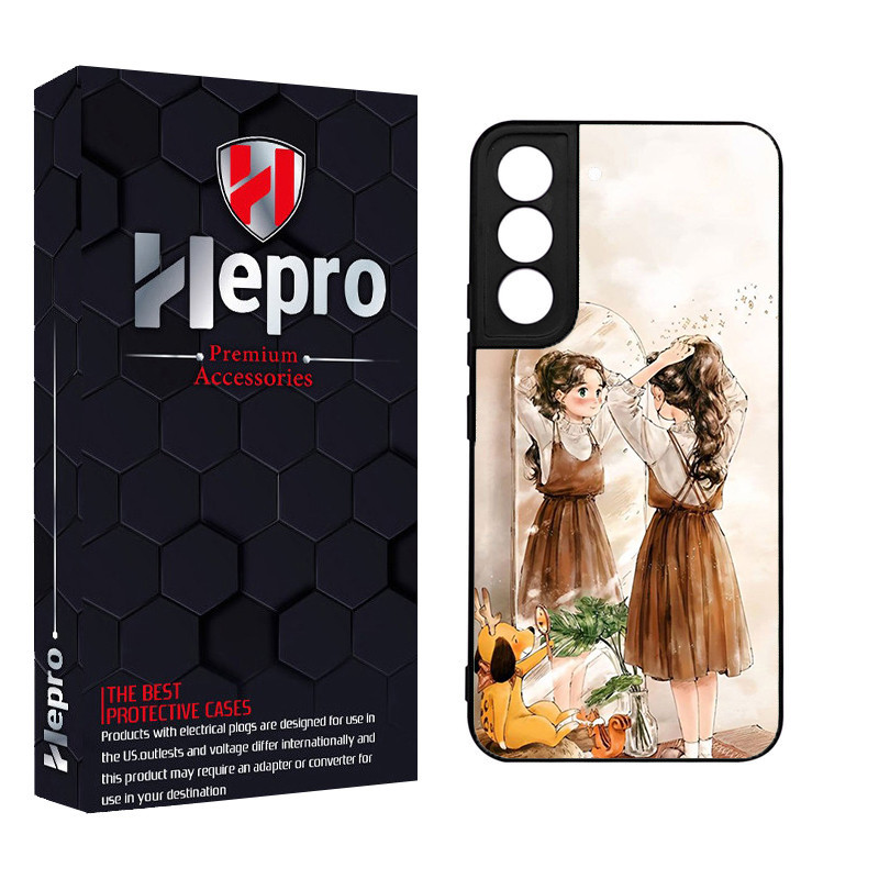 کاور هپرو طرح دخترانه کد TPU-019 مناسب برای گوشی موبایل سامسونگ Galaxy S22 PLUS