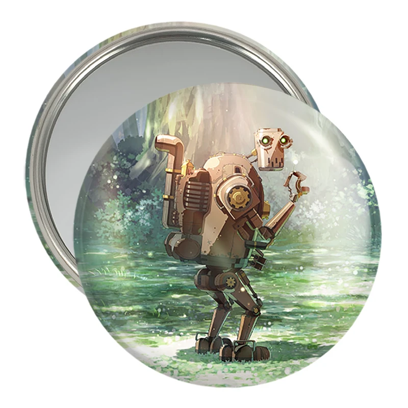 آینه جیبی خندالو مدل انیمه نیر اتوماتا Nier Automata ver 1.1a کد 27463