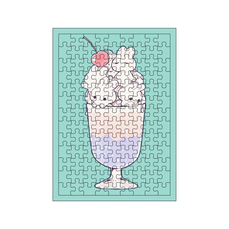 پازل 117 تکه مدل بستنی کد 1674