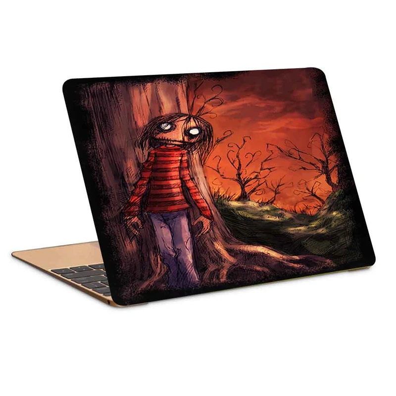 استیکر لپ تاپ طرح Art.Work.dholl 80 کد c-1195مناسب برای لپ تاپ 15.6 اینچ