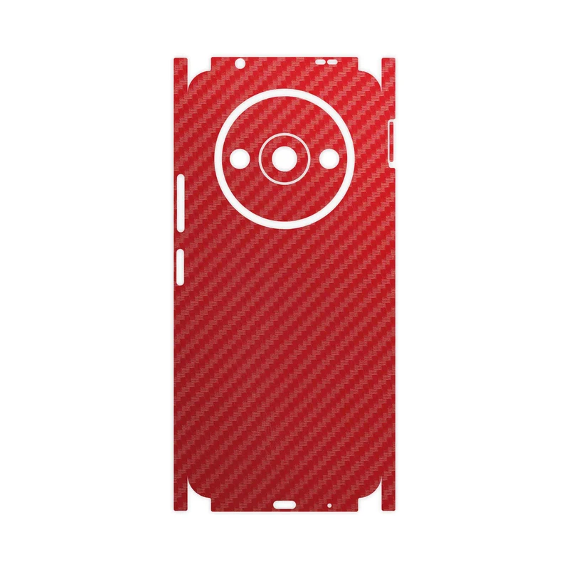 برچسب پوششی ماهوت مدل Red-Fiber-FullSkin مناسب برای گوشی موبایل شیائومی Redmi A3x