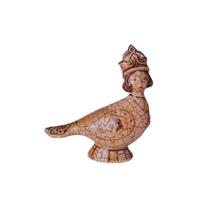 مجسمه سفالی مدل هدهد کد 711