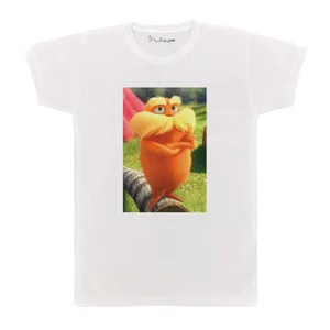 تی شرت بچگانه پرمانه طرح لوراکس کد pmt.1726