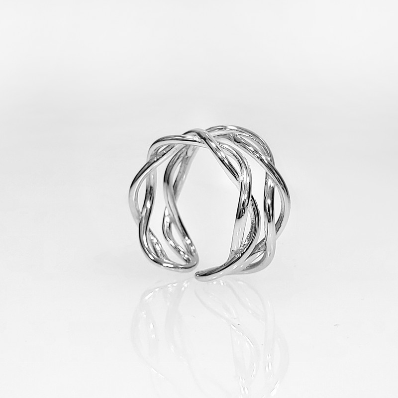 انگشتر نقره زنانه اقلیمه مدل AN139