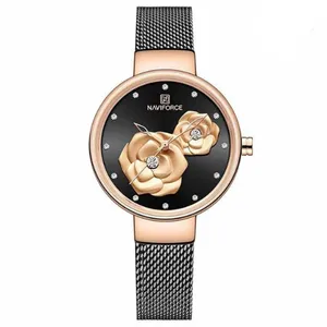 ساعت مچی عقربه ای زنانه نیوی فورس مدل Nf5013