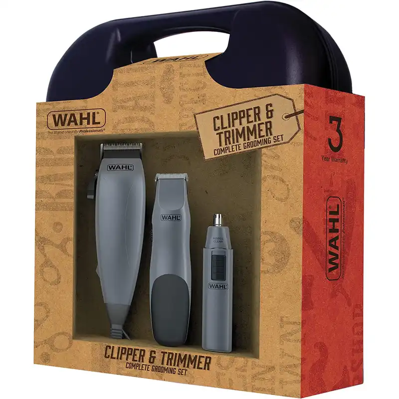 ست ماشین اصلاح موی سر و صورت و موزن گوش و بینی وال مدل 79305-2817 مجموعه 3 عددی