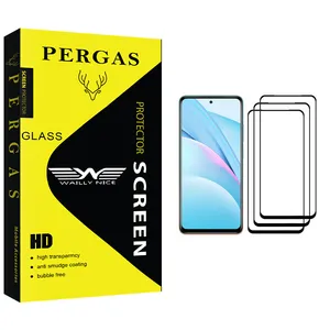 Waily Nice Pergas Glass Screen Protector For Xiaomi Mi 10T Lite 5G Pack Of 3