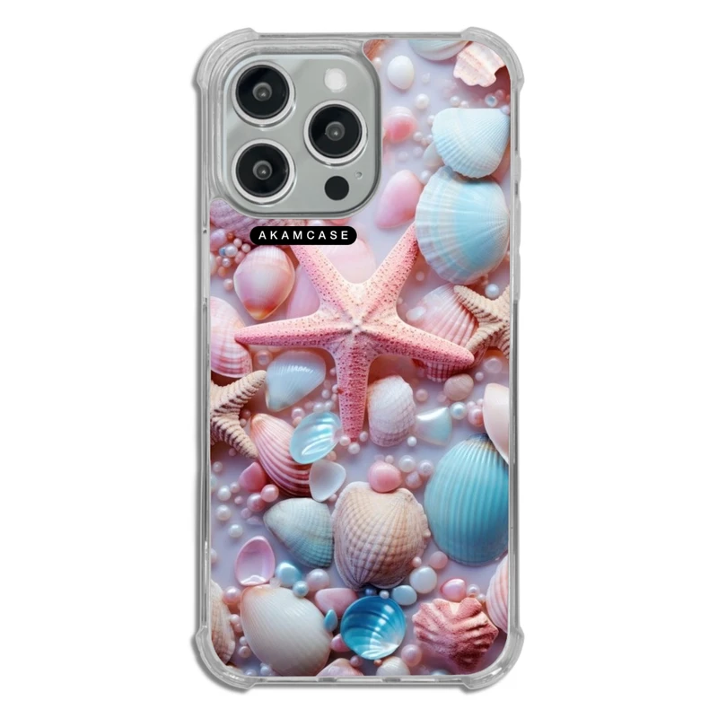 کاور آکام مدل AMC-WTA15PROMAX-PEARL16 مناسب برای گوشی موبایل اپل iPhone 15 Pro Max