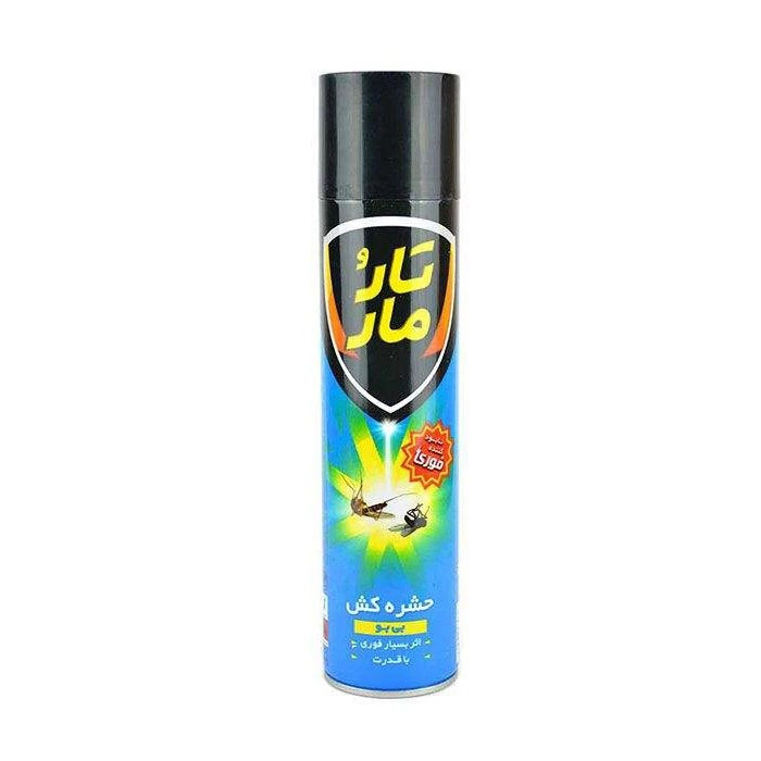 اسپری حشره کش تارومار مدل flying insect killer حجم 400 میلی لیتر مجموعه 6 عددی