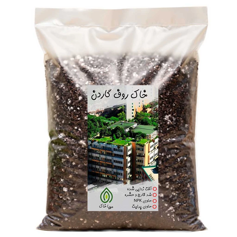 خاک روف گاردن مهیا خاک مدل 10LTR وزن 5 کیلوگرم