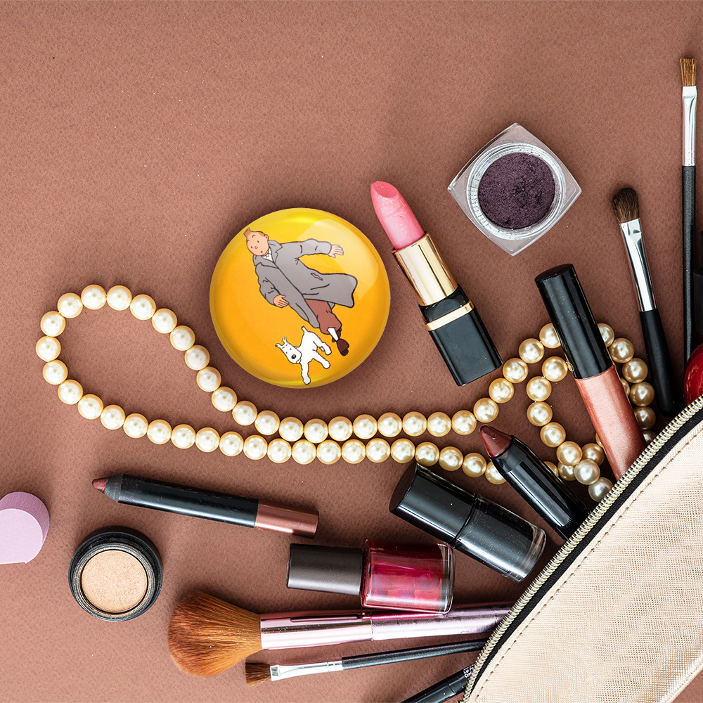 آینه جیبی خندالو مدل ماجراهای تن تن  کد 3345