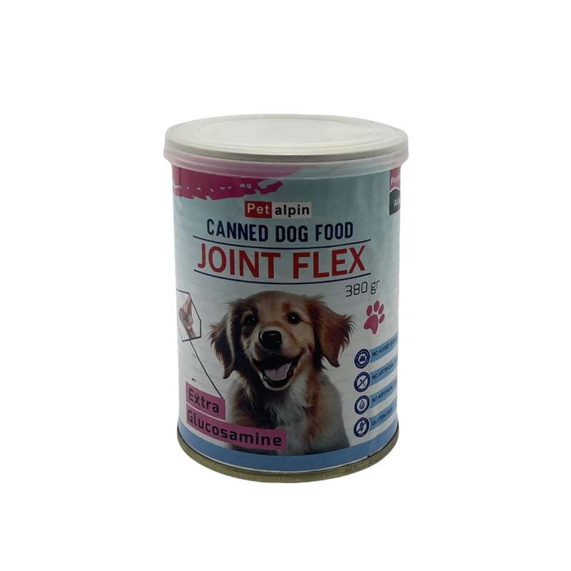 کنسرو غذای سگ پتالپین مدل تقویت مفاصل  وزن 380 گرم