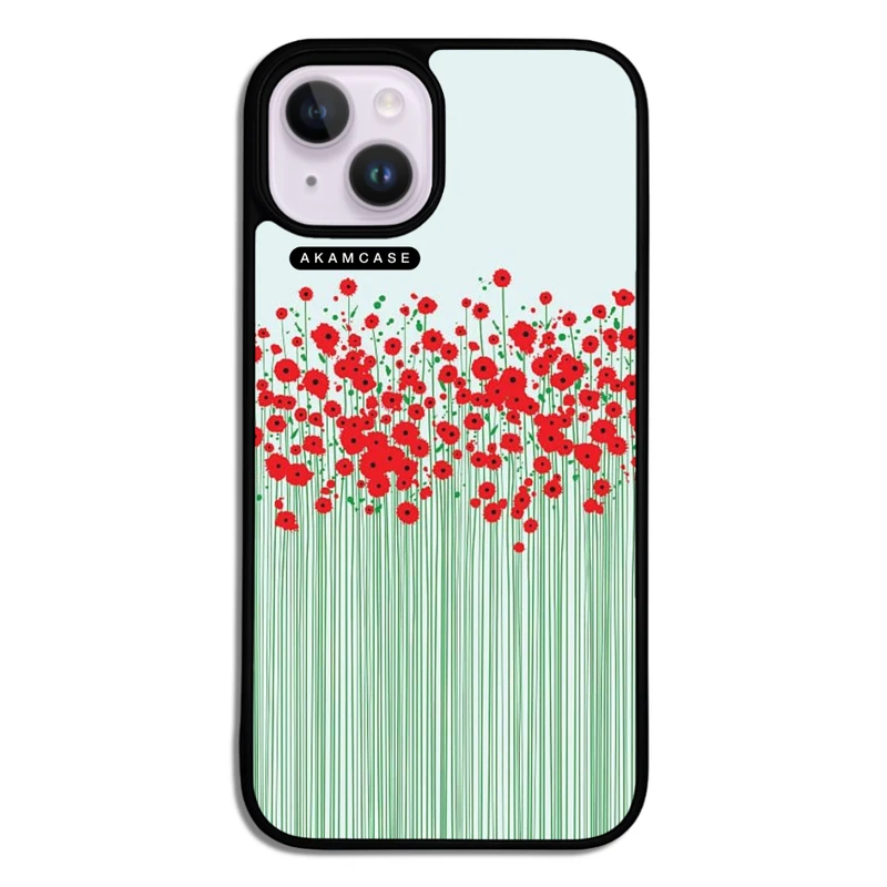 کاور آکام مدل AMC-WA14-FLOWERS-26 مناسب برای گوشی موبایل اپل iPhone 14