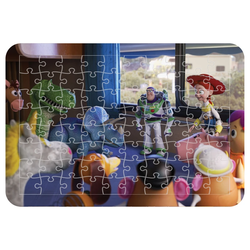 پازل 54 تکه مدل CHB1230 طرح انیمیشن اسباب بازی ها