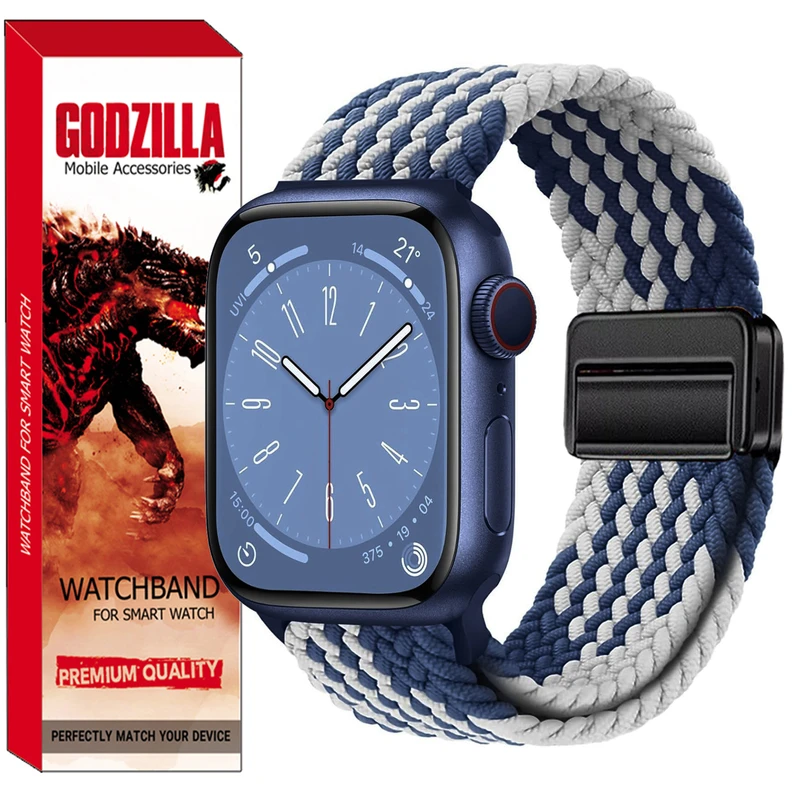 بند گودزیلا مدل Braided MAG مناسب برای ساعت هوشمند اسمارت واچ T800 Ultra