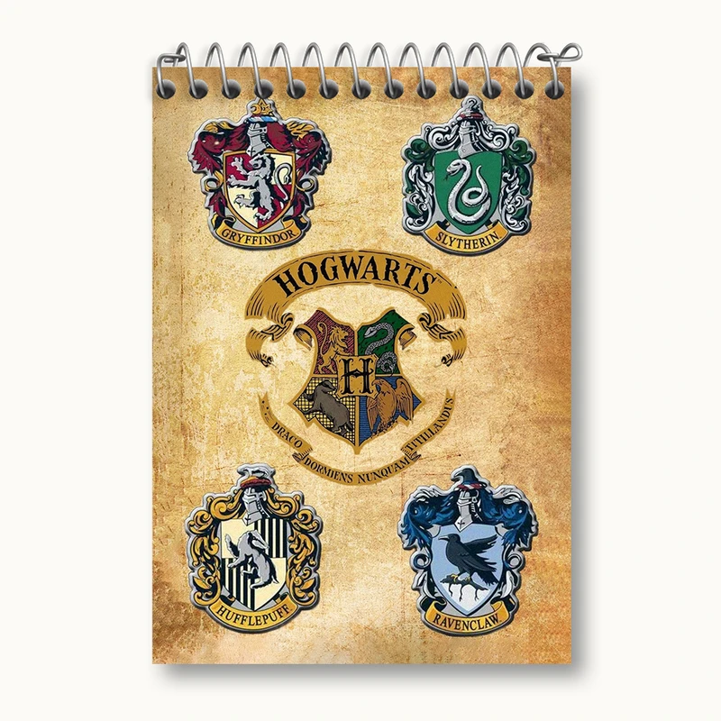 دفتر یادداشت 50 برگ خندالو طرح هری پاتر (Harry Potter) کد N2425