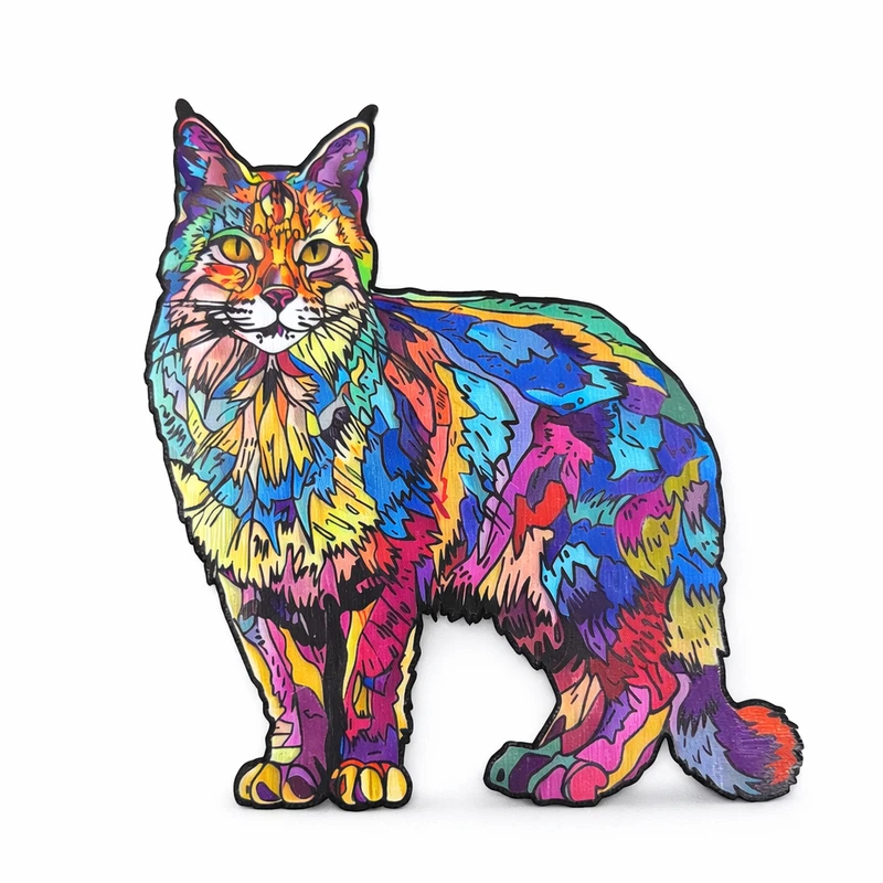 پازل 160 تکه مدل گربه مناسب برای رده سنی 8 سال به بالا