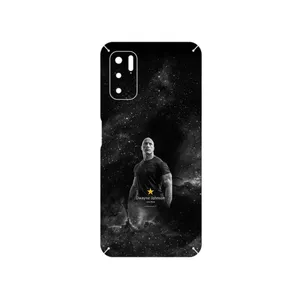 MAHOOT Dwayne Johnson Cover Sticker for Xiaomi Redmi Note 10 5G