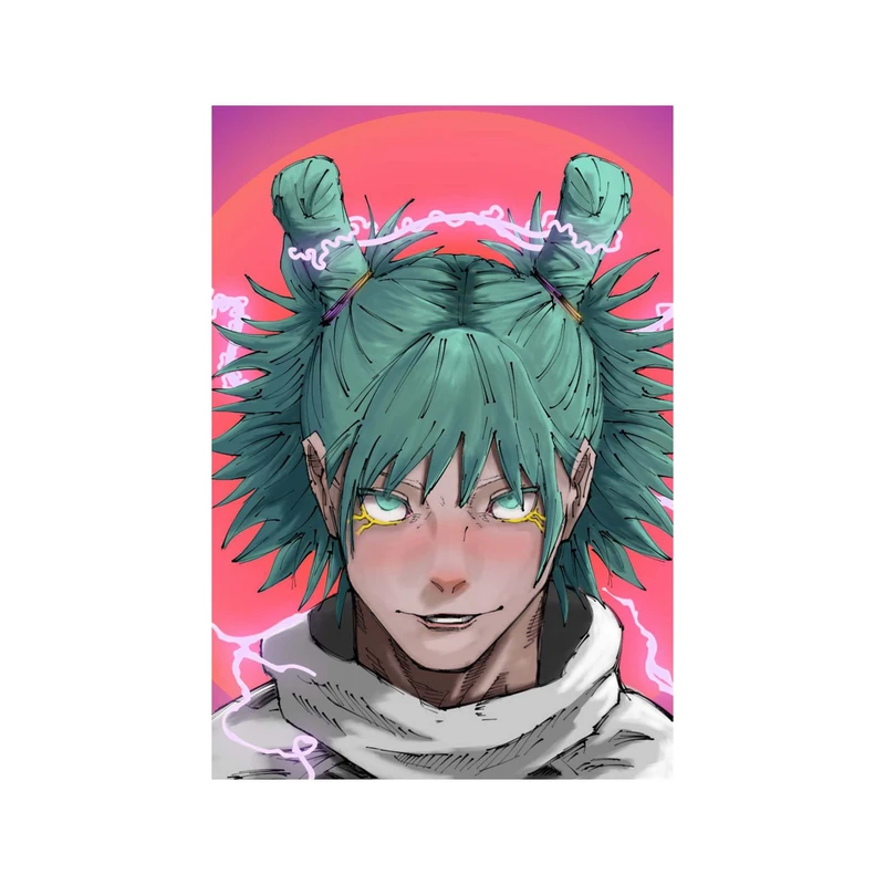 استیکر لپ تاپ و موبایل مدل انیمه طرح Jujutsu Kaisen Hajime Kashimo کد 3023