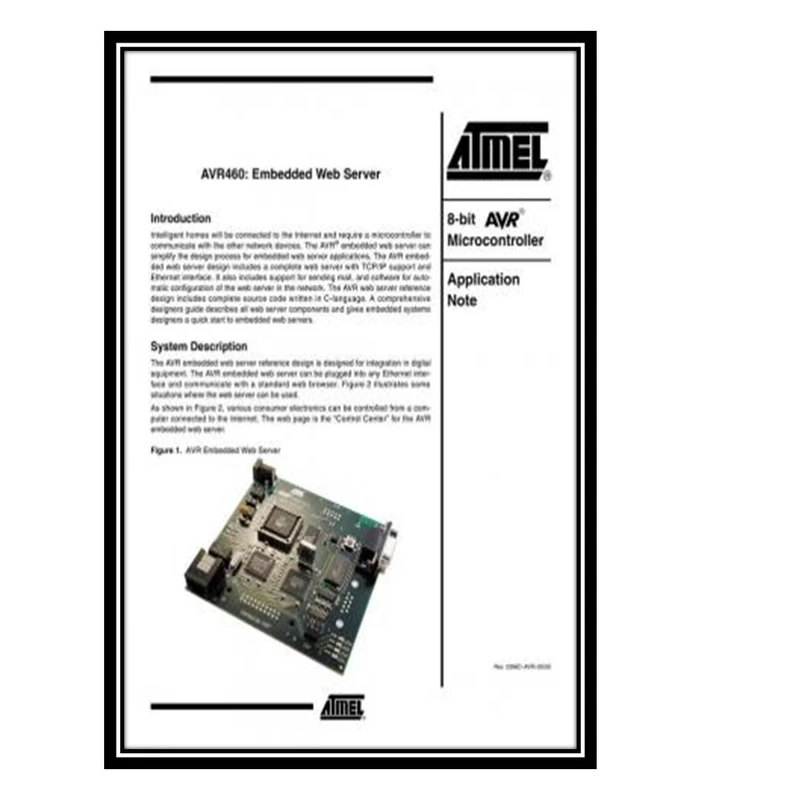کتاب AVR460: Embedded Web Server اثر ATMEL انتشارات مؤلفین طلایی