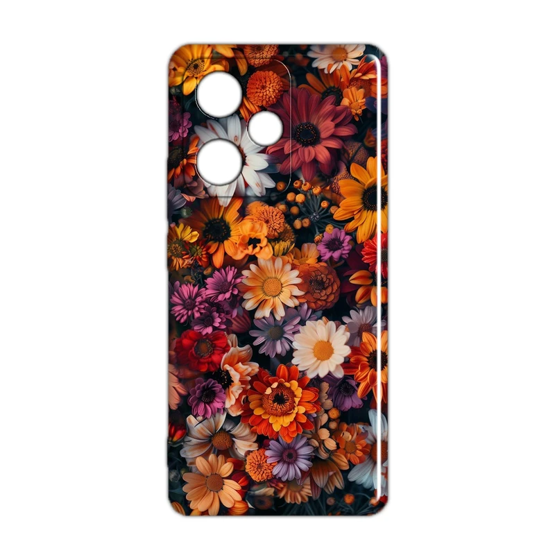 کاور مدل گل کد 307 مناسب برای گوشی موبایل شیائومی Redmi 13