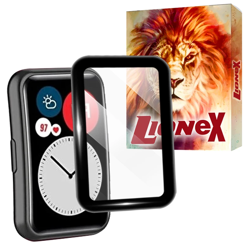 محافظ صفحه نمایش لایونکس مدل LWPM مناسب برای ساعت هوشمند هوآوی Watch Fit