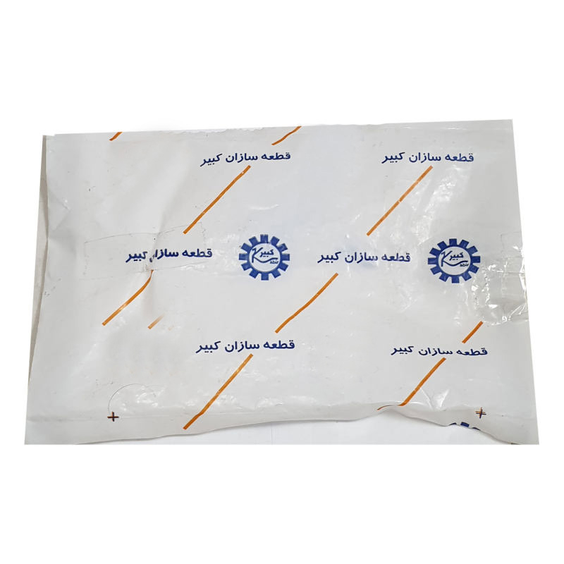 چراغ پلاک خودرو قطعه سازان کبیر مدل EK-206WHT-30936 مناسب برای پژو 206 به همراه لامپ مجموعه 4 عددی