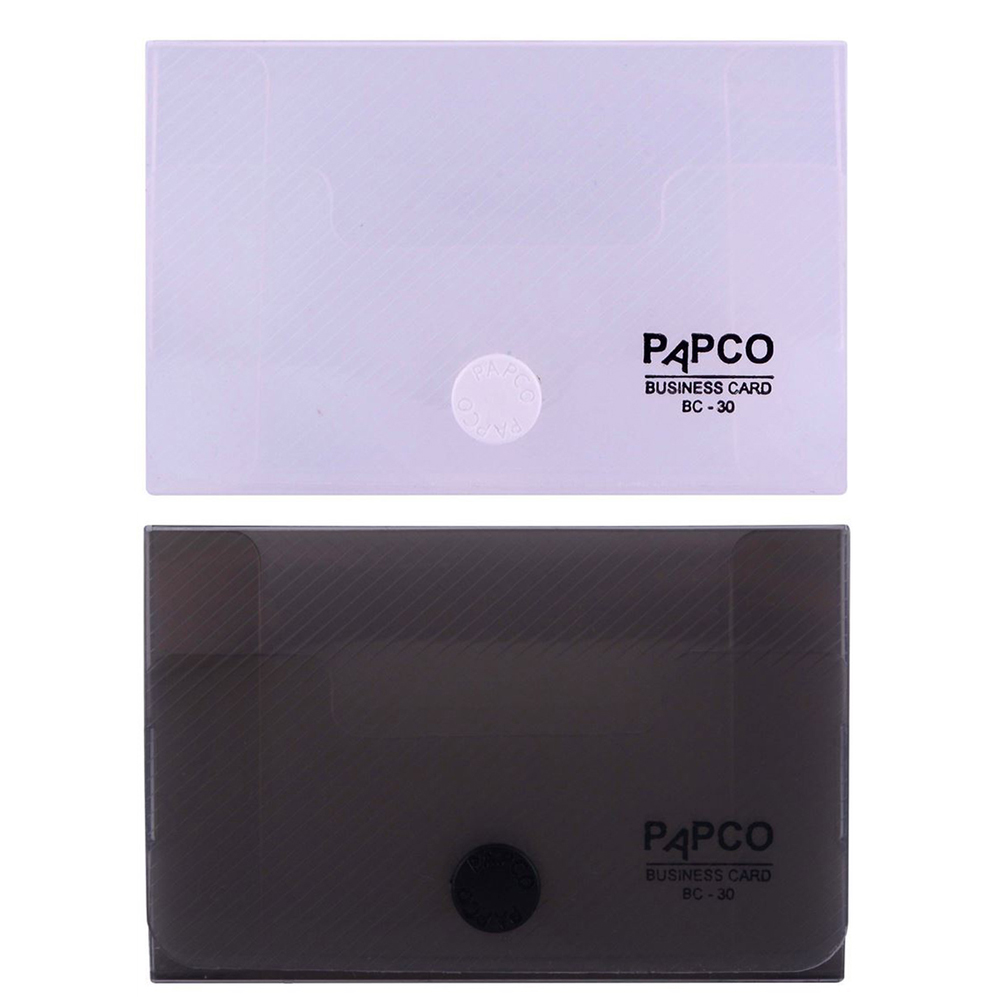 نقد و بررسی نگهدارنده کارت ویزیت پاپکو مدل BC-30 بسته 2 عددی توسط خریداران