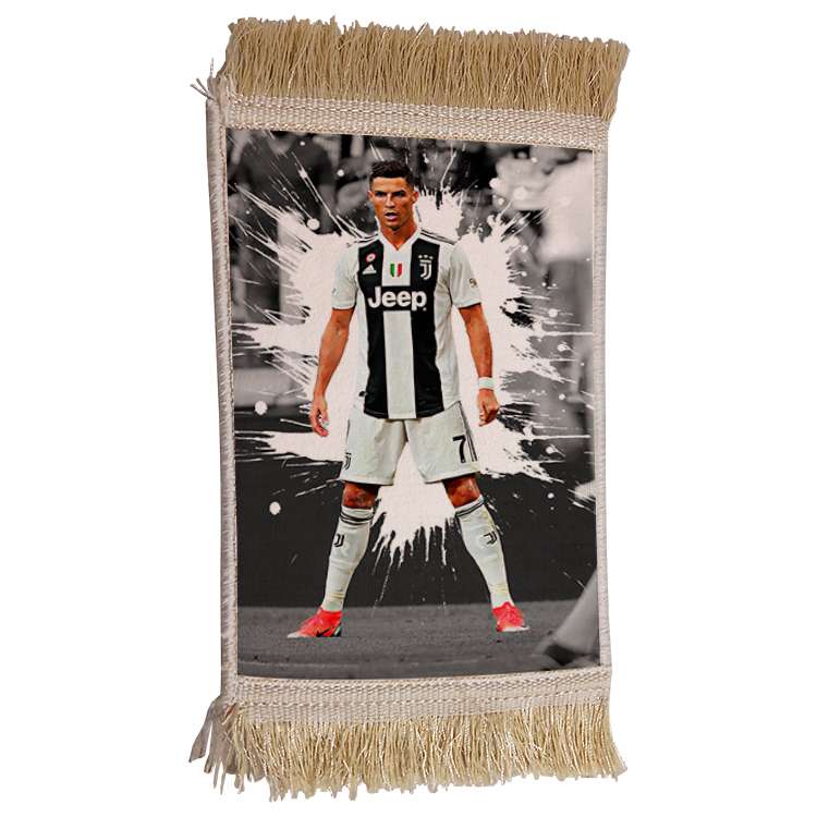 فرش ماشینی دیوارکوب مدل رونالدو کد 483