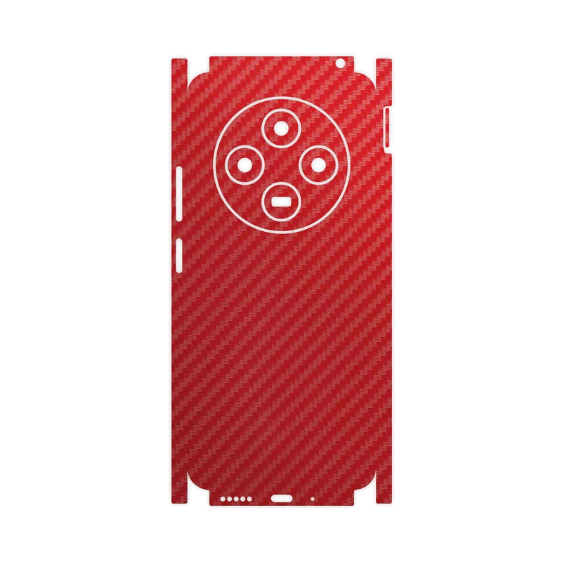 برچسب پوششی ماهوت مدل Red-Fiber-FullSkin مناسب برای گوشی موبایل شیائومی Poco C75