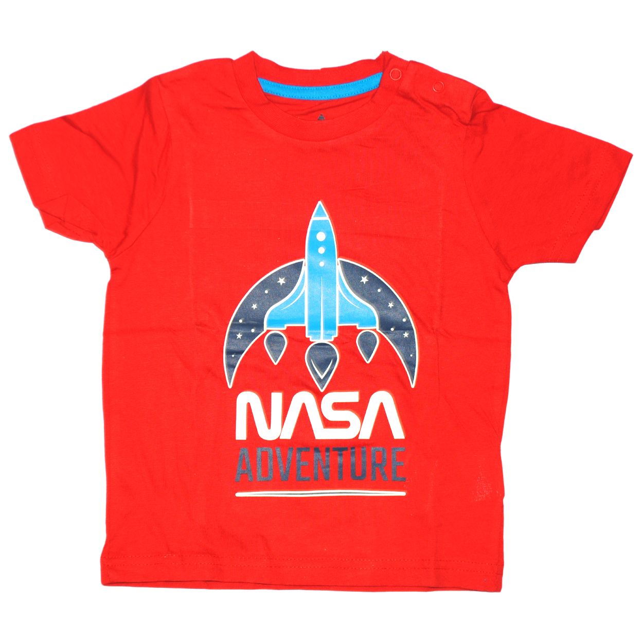 ست تی شرت و شلوارک پسرانه اسپیس مدل ناسا -  - 3