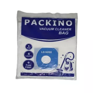 پاکت جاروبرقی پاکینو مدل micro plus مناسب جاروبرقی الجی 6200 بسته 5 عددی