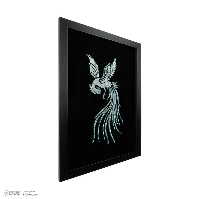 تابلو فیروزه کوب طرح سیمرغ