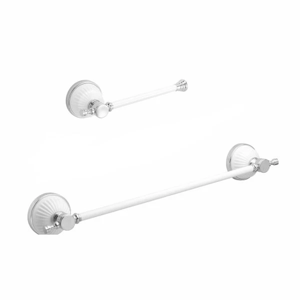 آویز حوله و دستمال دیواری مدل L800 بسته 2 عددی