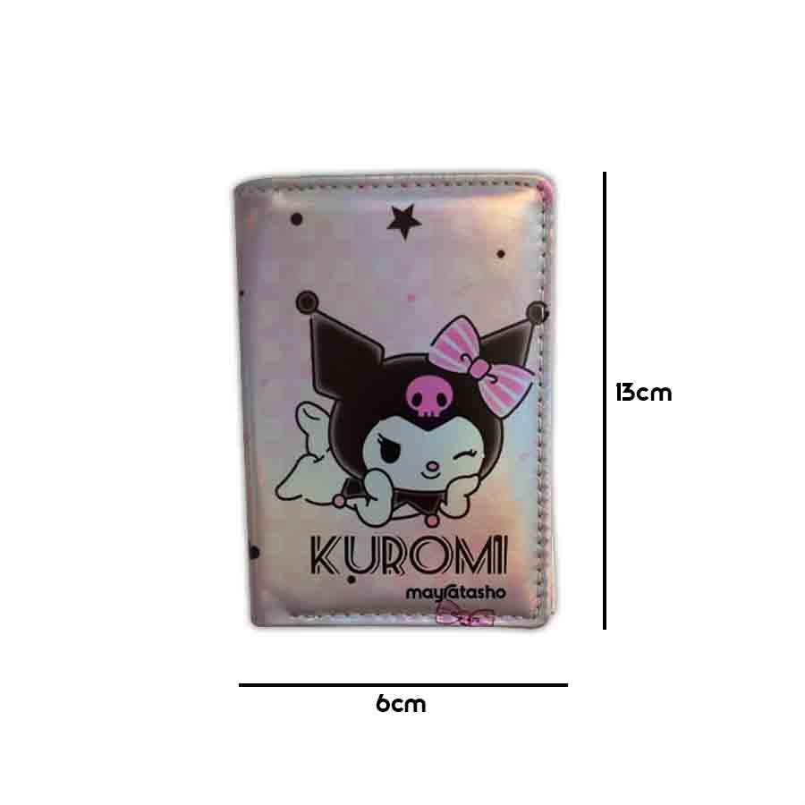 کیف پول مدل کرومی و ملودی هولوگرامی کیوت کد 03