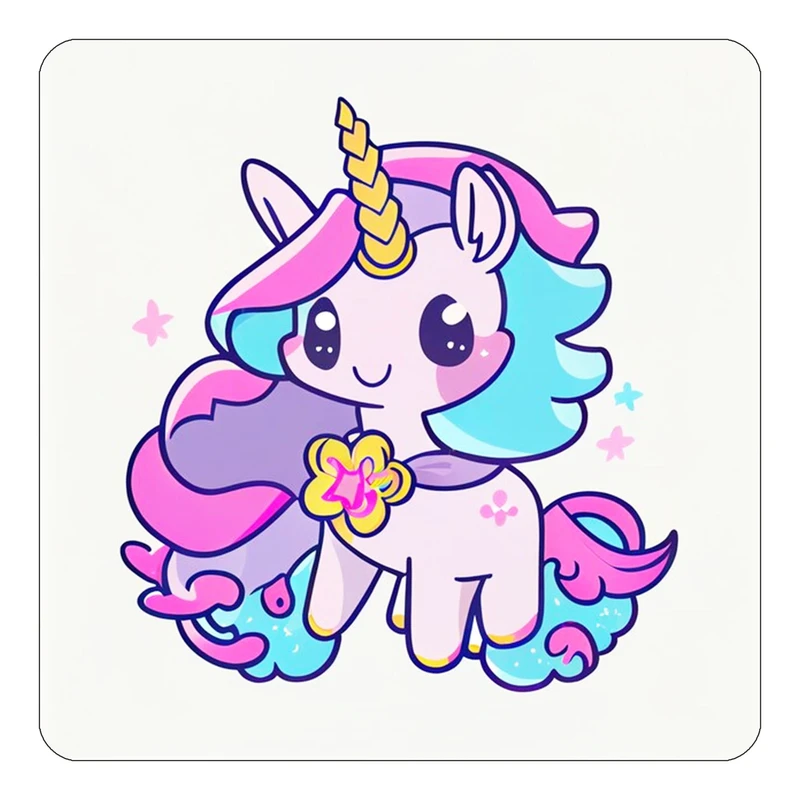 مگنت کاکتی طرح اسب تک شاخ و یونیکورن مدل mp32155