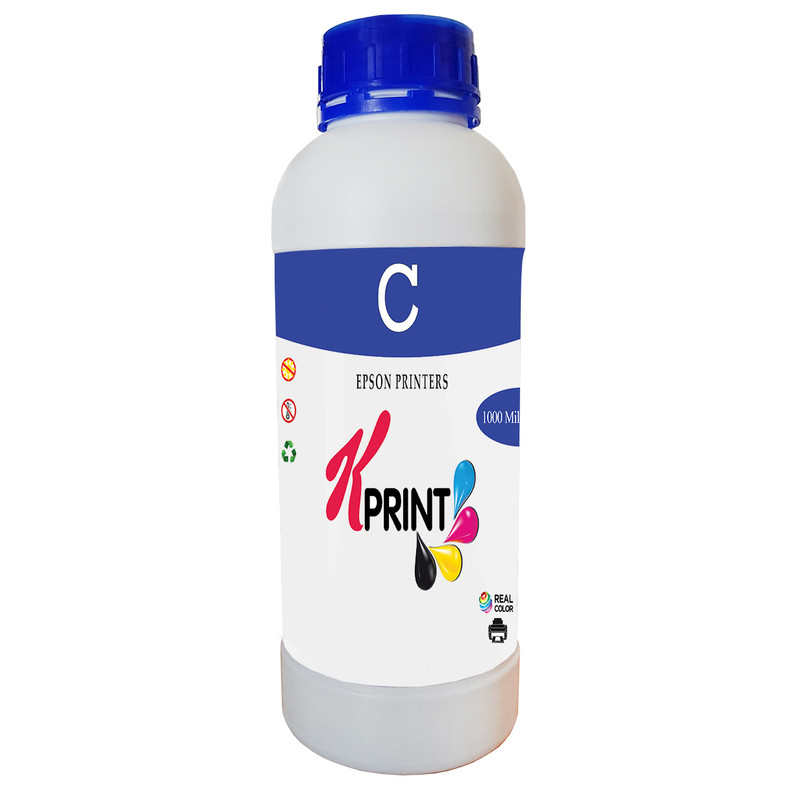 جوهر آبی مخزن کی پرینت مدل KE04L حجم 1 لیتر