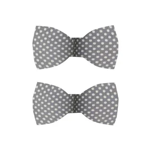 کش مو دخترانه مدل خالدار کد Z-112 بسته دو عددی