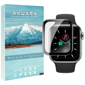 محافظ صفحه نمایش آکوآرا مدل PMMA مناسب برای اپل واچ سری SE/4/5/6 سایز 44mm