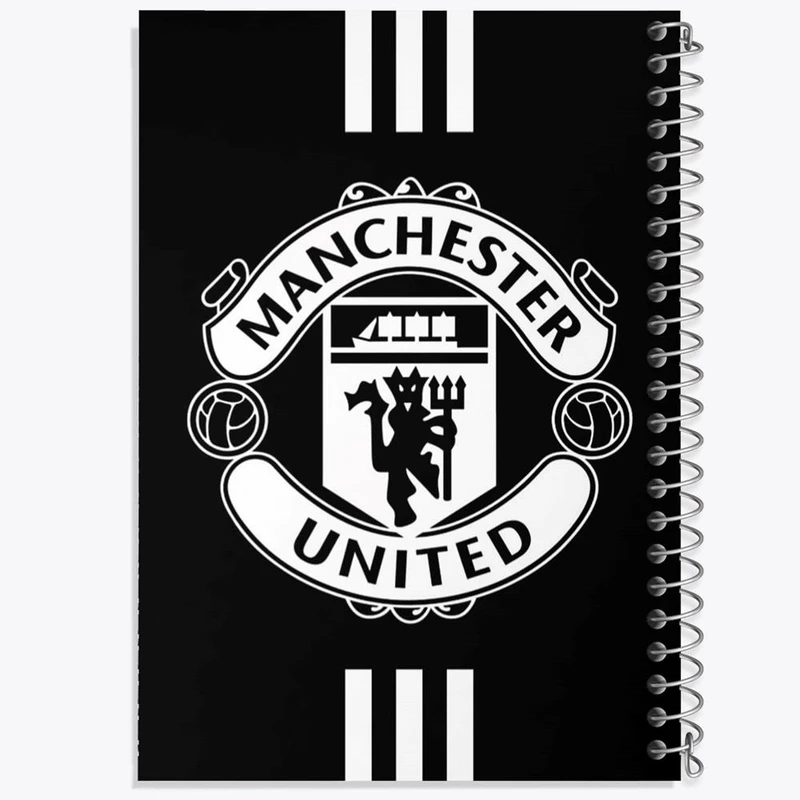 دفتر نقاشی 50 برگ خندالو مدل باشگاه منچستر یونایتد کد 26522