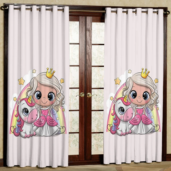 پرده پانچی مدل مخمل کد 6301 سایز 280x140 سانتی متر